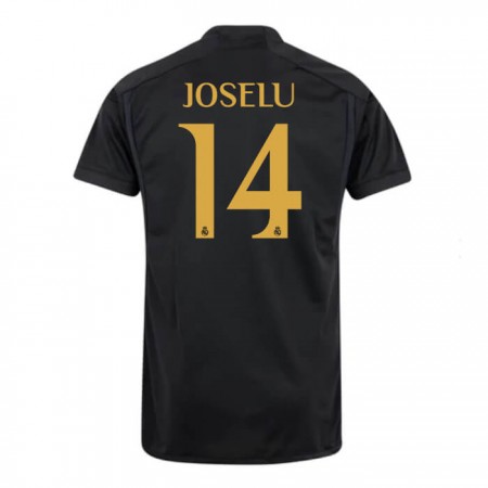 Real Madryt Joselu 14 Trzeciej Koszulki Piłkarskie 2023-24 Krótki Rękaw Real Madryt Joselu 14 Trzeciej Koszulki Piłkarskie 2023-24 Krótki Rękaw